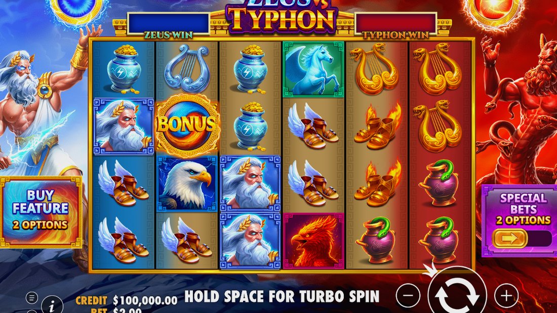 Zeus vs Typhon